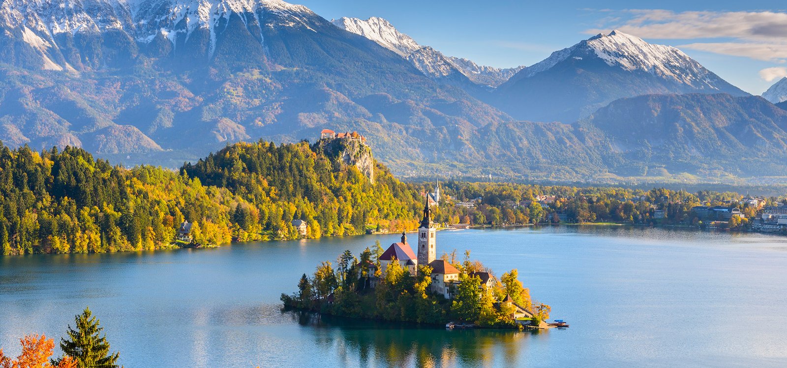 Slovenië meer van Bled vakantie